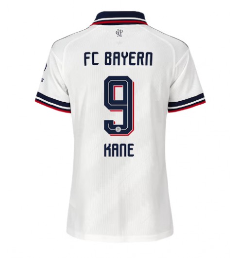 Bayern Munich Harry Kane #9 Venkovní Dres pro Dámské 2026-27 Krátký Rukáv Bayern Munich Harry Kane #9 Venkovní Dres pro Dámské 2026-27 Krátký Rukáv